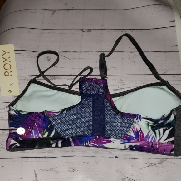 Roxy Caribbean Sunset - Zip Bikini Top - Picture 8 of 8